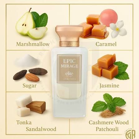 Risala Elite Epic Mirage Eau de Parfum 100ml Bottle with Box