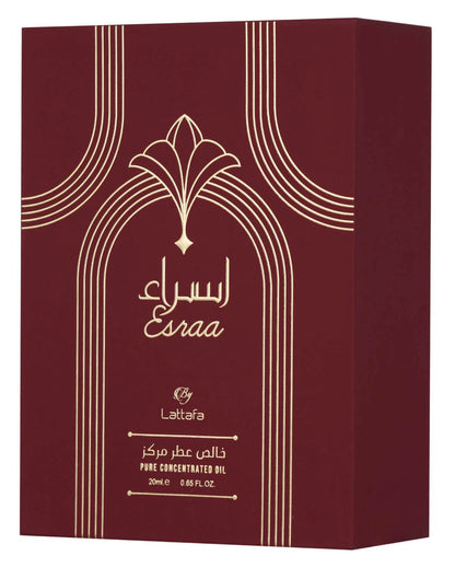 Esraa Concentrated Perfume Oil 20ml Lattafa