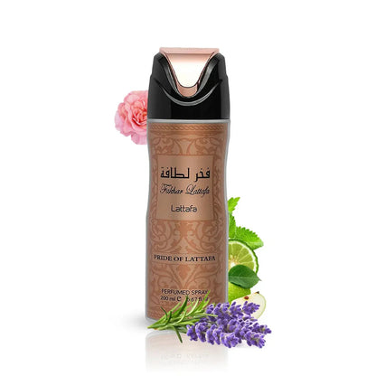 Fakhar Deodorant Body Spray 200ml Lattafa x12