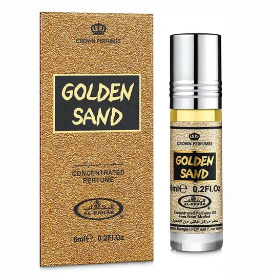 Golden Sand Perfume Oil 6ml Al Rehab x6