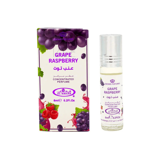 grape raspberry perfume oil 6ml al rehab x6 wholesale