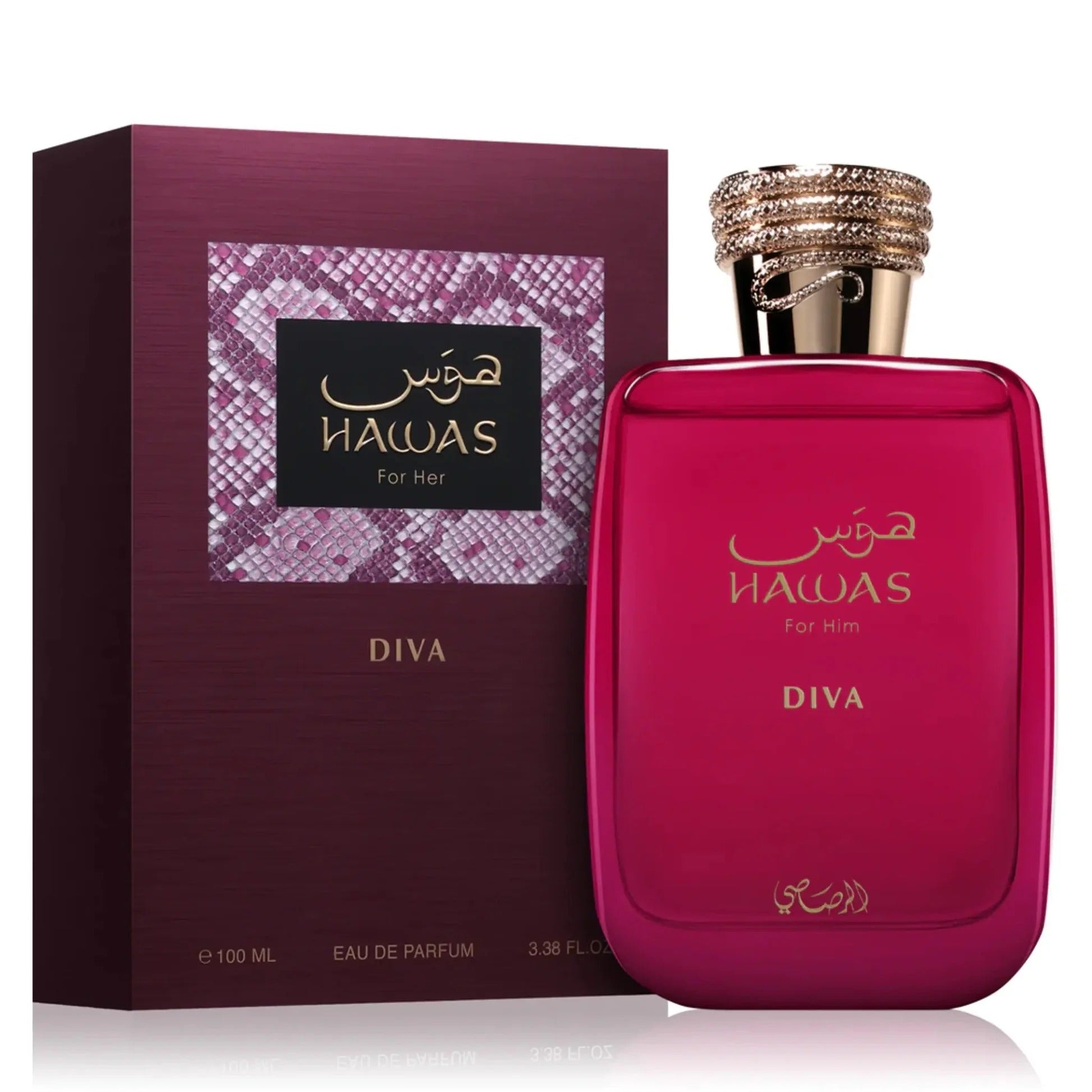 Hawas Diva Eau de Parfum 100ml Rasasi