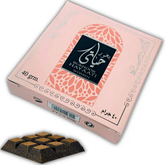 Hayaati Women Bakhoor 40g Wholesale X12
