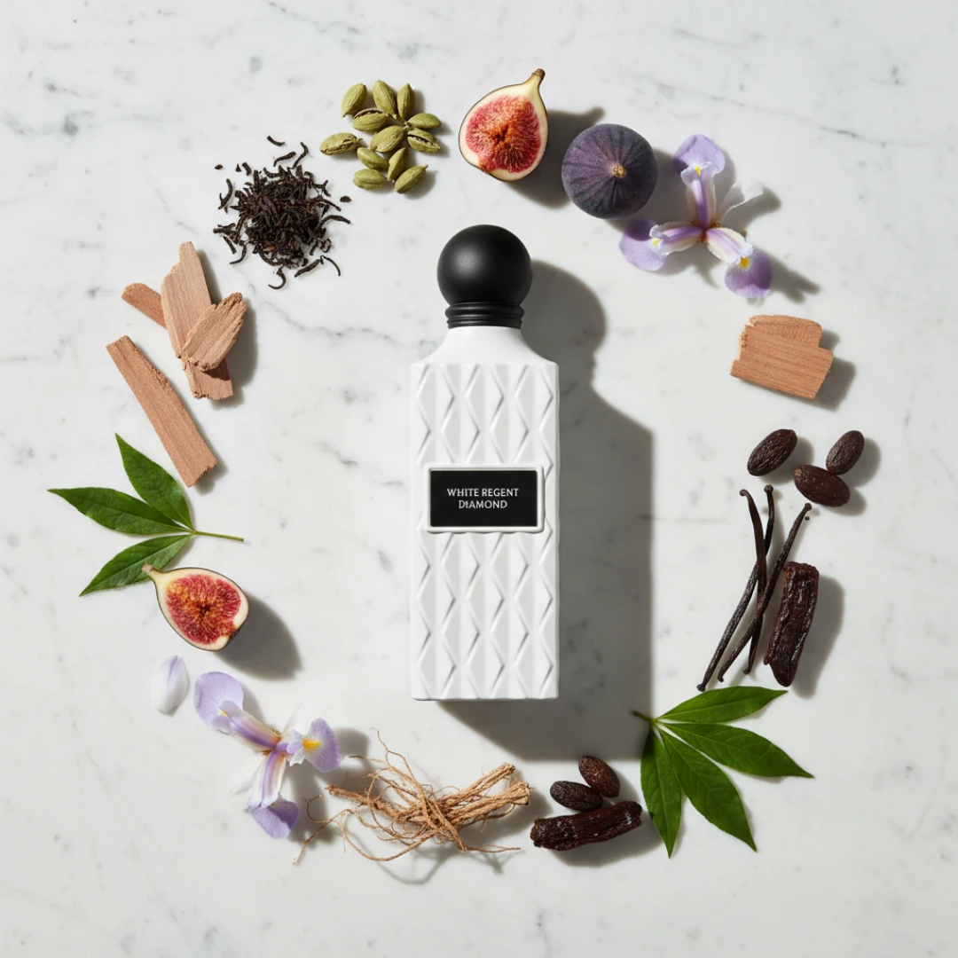 White Regent Diamond Eau de Parfum 150ml Ibraheem Al Qurashi
