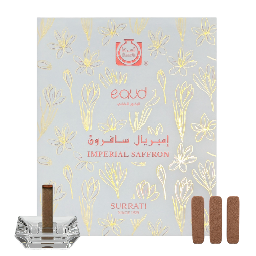 Imperial Saffron Incense Eoud Sticks (16 Sticks)