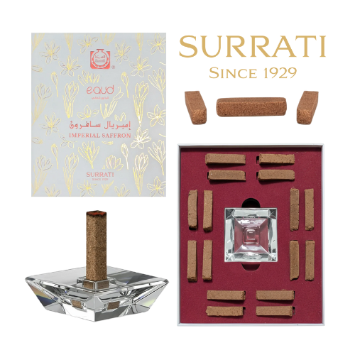Imperial Saffron Incense Eoud Sticks (16 Sticks)
