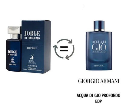 Jorge di Profumo Deep Blue Eau de Parfum 100ml Maison Alhambra