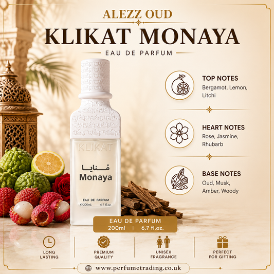 Klikat Monaya Eau de Parfum 200ml Alezz Oud