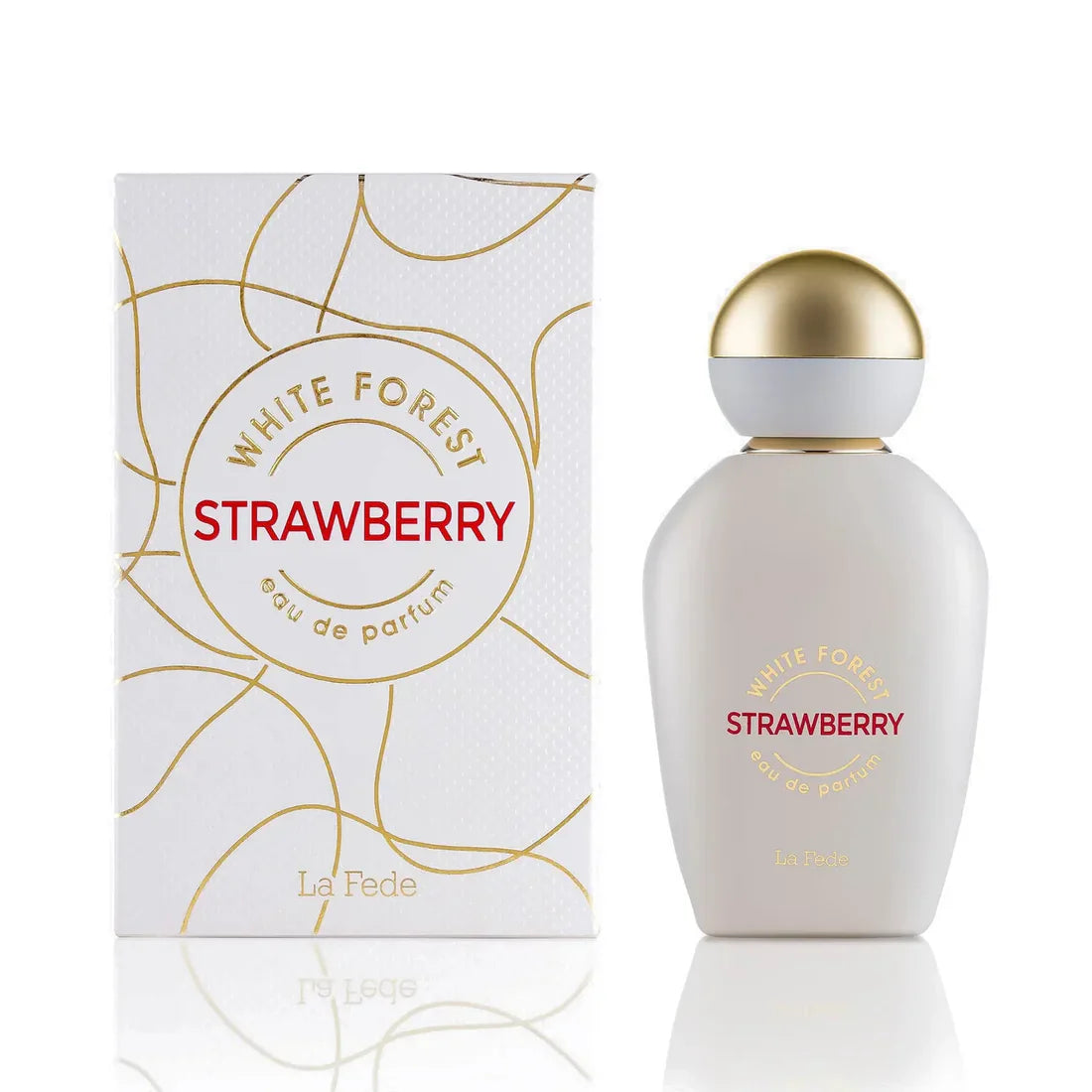 la fede white forest strawberry 100ml wholesale