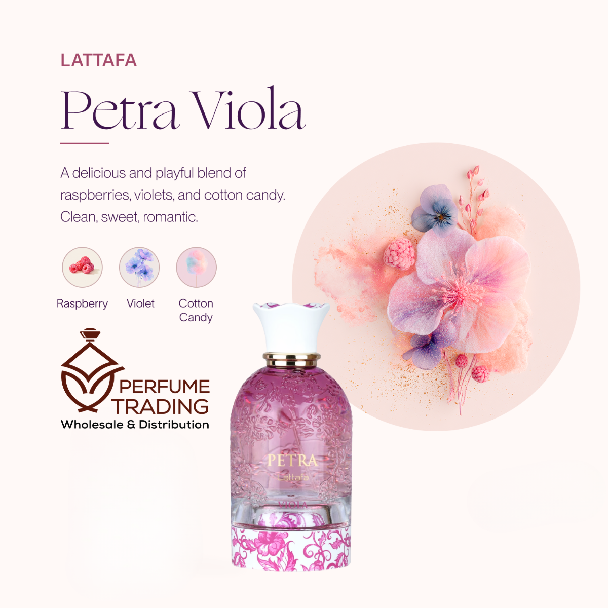 Petra Viola Eau de Parfume 100ml Lattafa