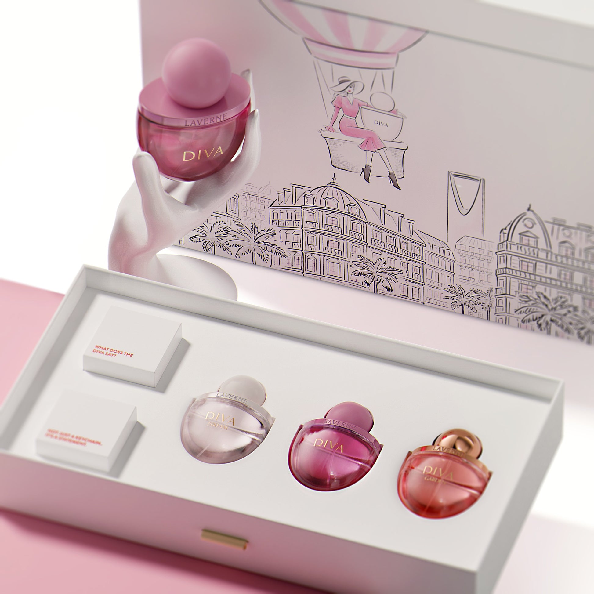 Diva Gift Set Laverne Luxury Perfume Collection for Women