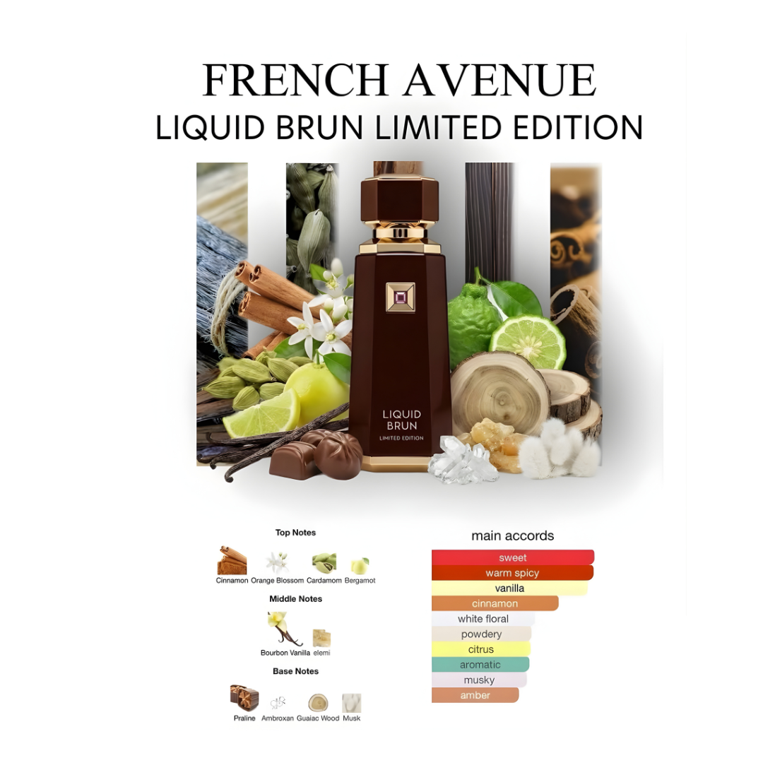Liquid Brun Limited Edition Extrait de Parfum 150ml French Avenue