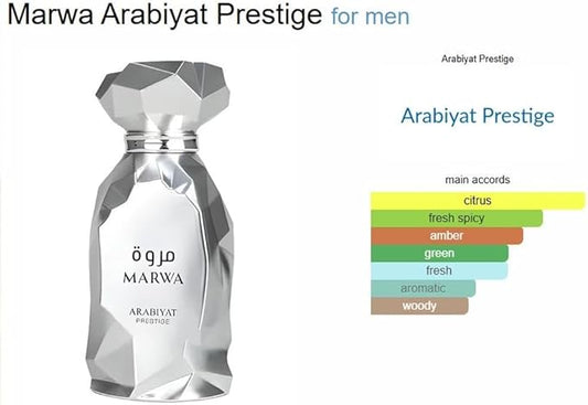 Marwa Eau de Parfum 100ml Arabiyat Prestige