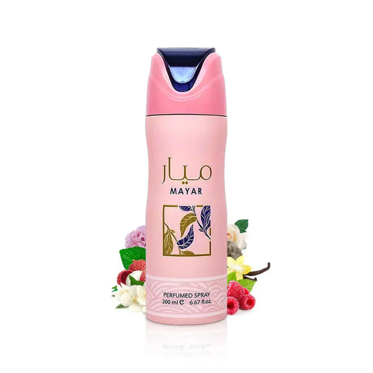 Mayar Deodorant Body Spray 200ml Lattafa x12