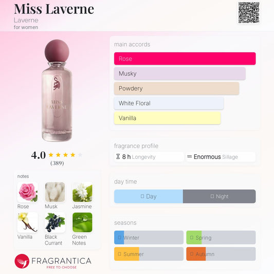 Miss Laverne Eau de Parfum 100ml Laverne