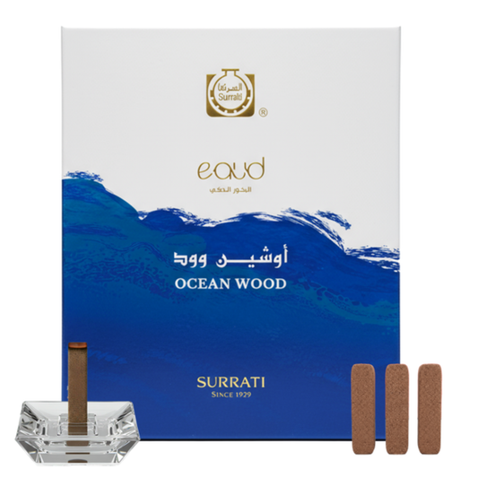 Ocean Wood E-oud Incense 16 Sticks Surrati