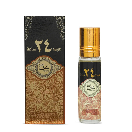 Oud 24 Hours Perfume Oil 10ml Wholesale