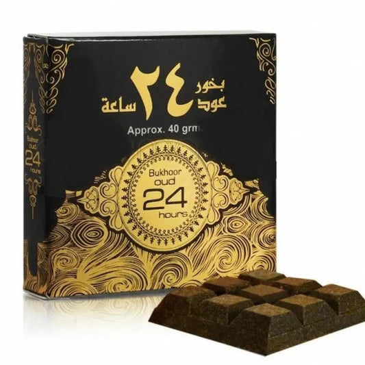 oud 24 bakhoor incense 40g x12