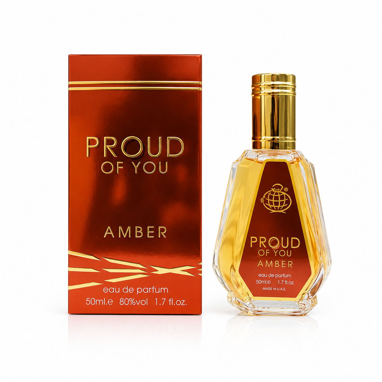 Proud Of You Amber Eau De Parfum 50ml by Fragrance World
