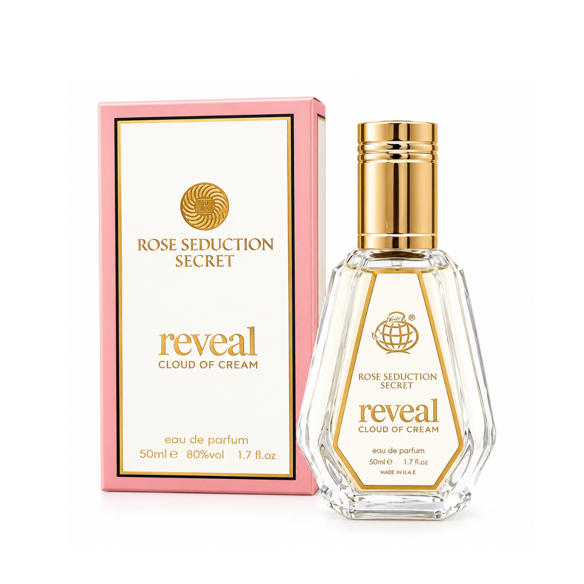 Rose Seduction Secret Reveal Cloud Cream EDP 50ml Fragrance World