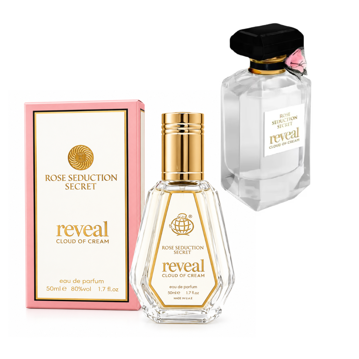 Rose Seduction Secret Reveal Cloud Cream EDP 50ml Fragrance World
