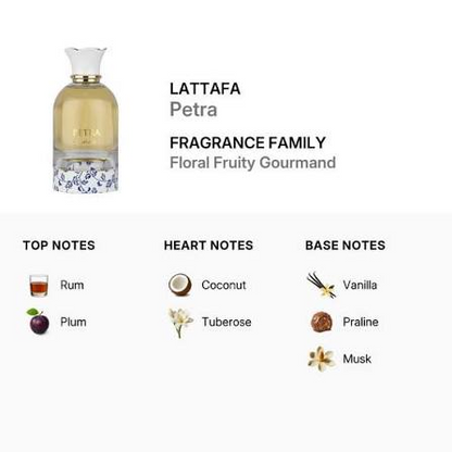 Petra Eau de Parfum 100ml Lattafa