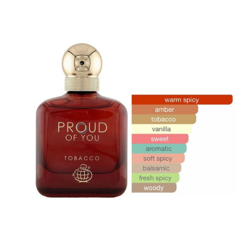 Proud of You Tabacco Eau de Parfum 100ml Fragrance World
