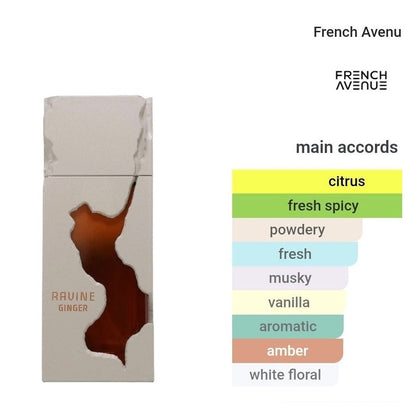 Ravine Ginger Eau de Parfum 100ml French Avenue