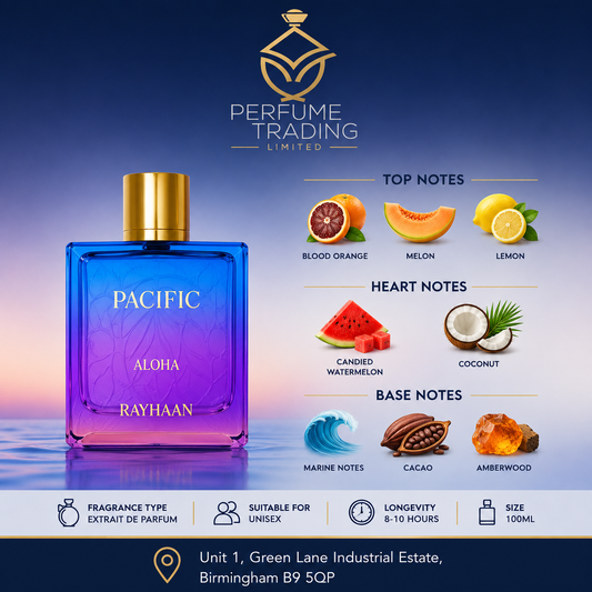 Pacific Aloha Extrait de Parfum 100ml Rayhaan