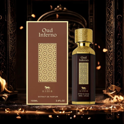 Oud Inferno Eau de Parfum 100ml Habib Perfumes