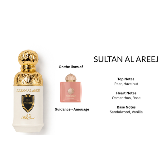 Sultan Al Areej Extrait de Perfume 100ml Maison Milan
