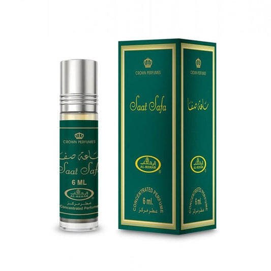 Saat Safa Perfume Oil 6ml Al Rehab x6