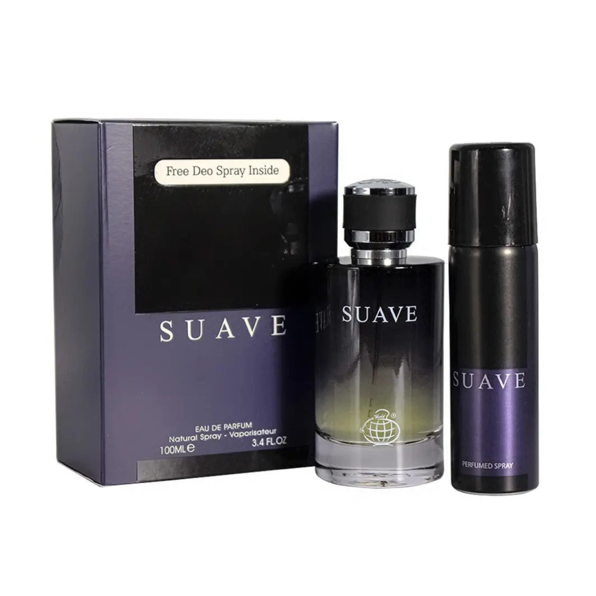 Suave Eau de Parfum with Deo 100ml Fragrance World