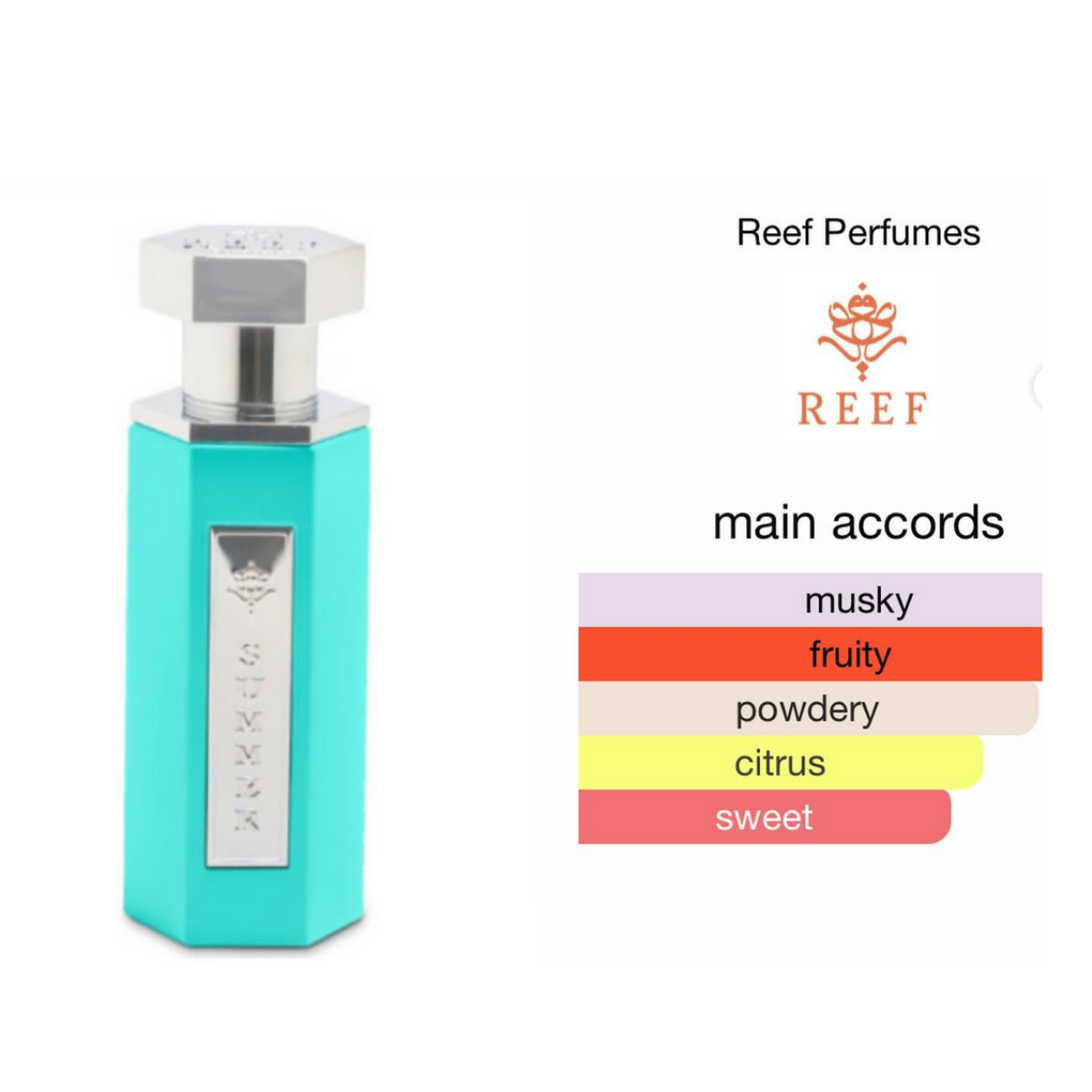 Summer Tiffany Eau de Parfum 100ml Reef Perfumes