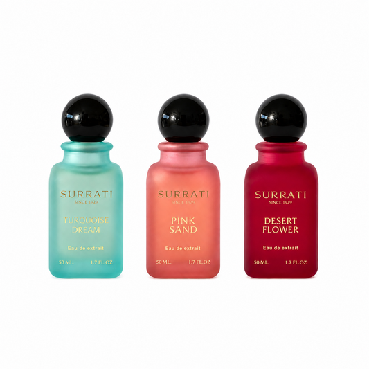 Maison De Elegance Gift Set Eau De Extrait 3x 50ml Surrati