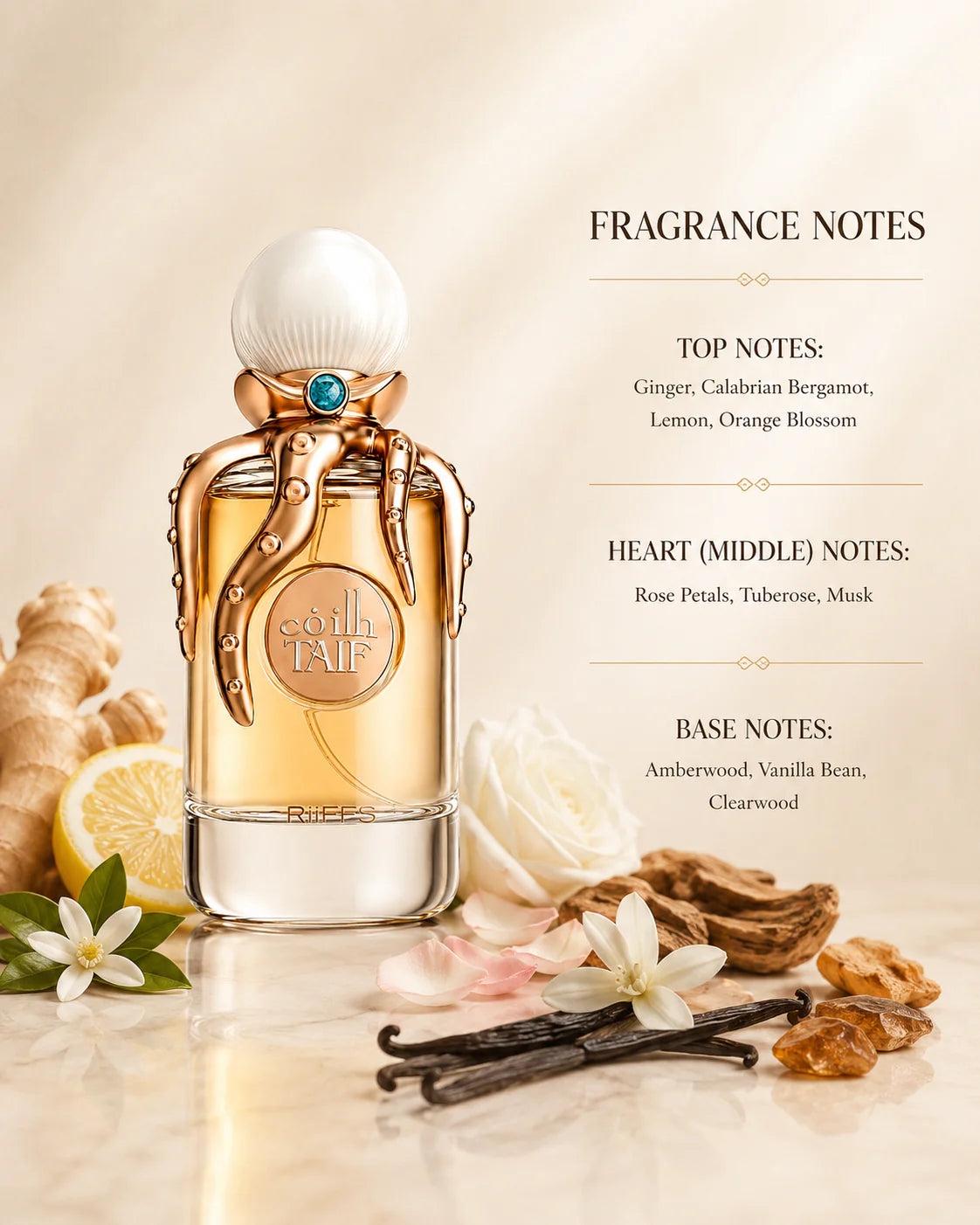 Taif Eau de Parfum 100ml Riiffs Perfumes