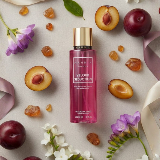 Velour Seduction Body Fragrance Mist 250ml Floral Fruity Amber Musky Necter