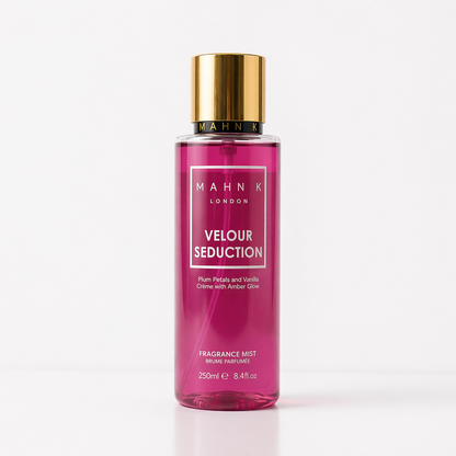 Velour Seduction Body Fragrance Mist 250ml Floral Fruity Amber Musky Necter