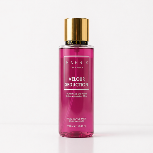 Velour Seduction Body Fragrance Mist 250ml Floral Fruity Amber Musky Necter