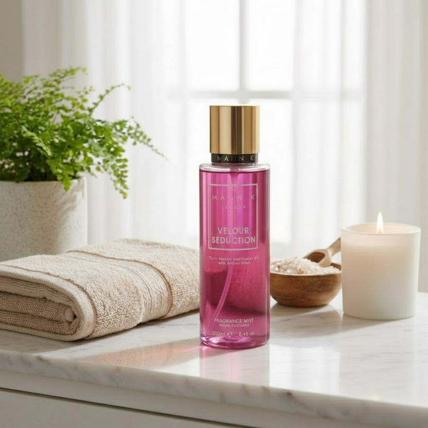 Velour Seduction Body Fragrance Mist 250ml Floral Fruity Amber Musky Necter