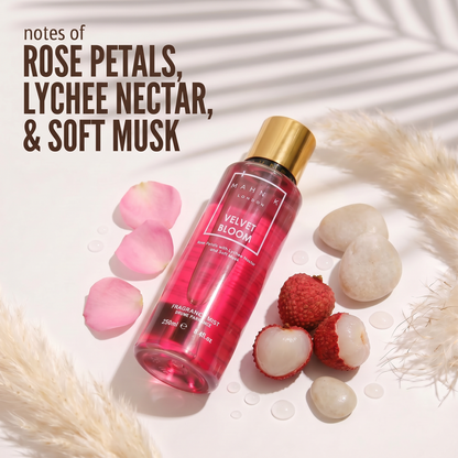 Velvet Bloom Body Fragrance Mist 250ml Floral Fruity