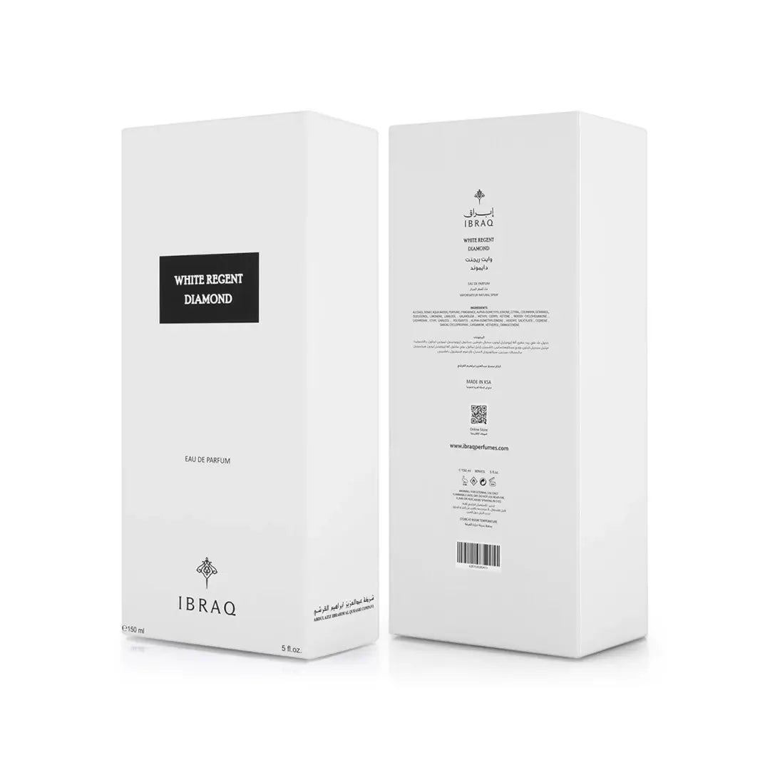 White Regent Diamond Eau de Parfum 150ml Ibraheem Al Qurashi