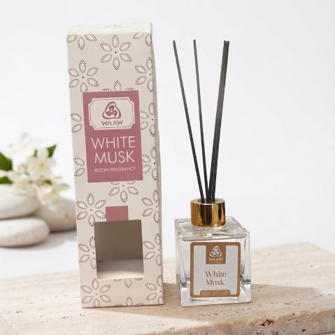 White Musk Reed Diffuser 100ml by Waaw