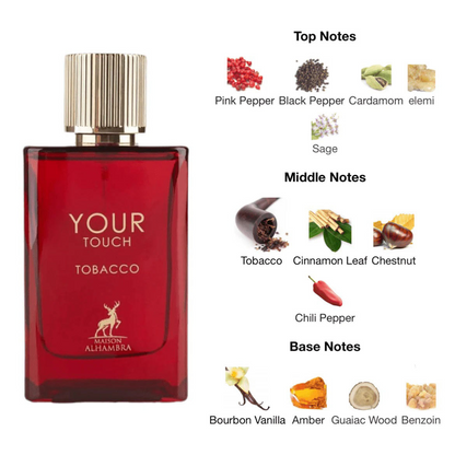 Your Touch Tobacco Eau de Parfum 100ml Maison Alhambra