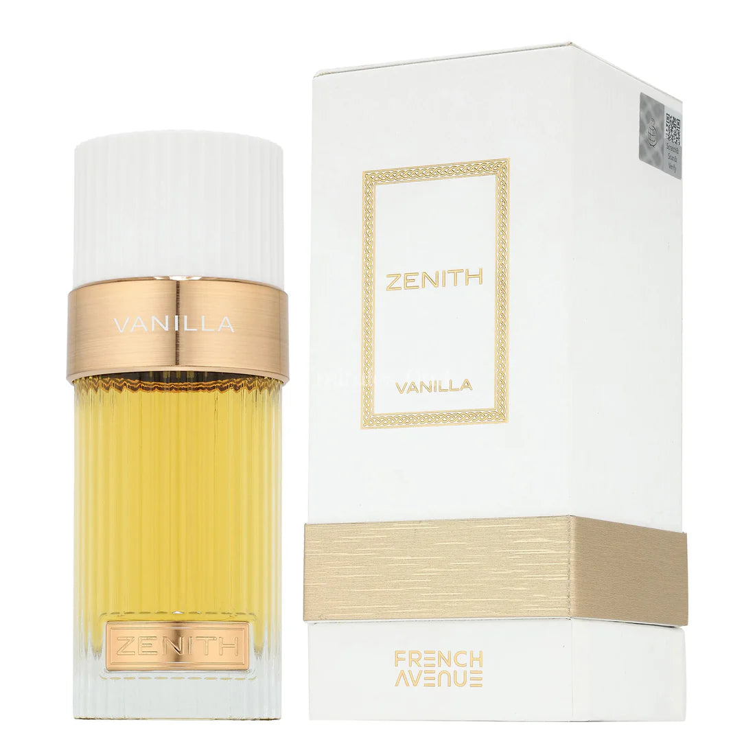 Zenith Vanilla Eau de Parfum 100ml French Avenue vanilla gourmand perfume bottle