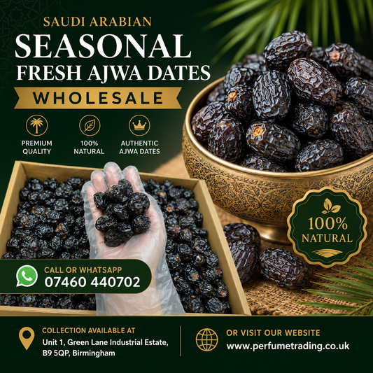 Ajwa Dates (Madinah Al Munawarah Dates) The King of Dates 20kg Box
