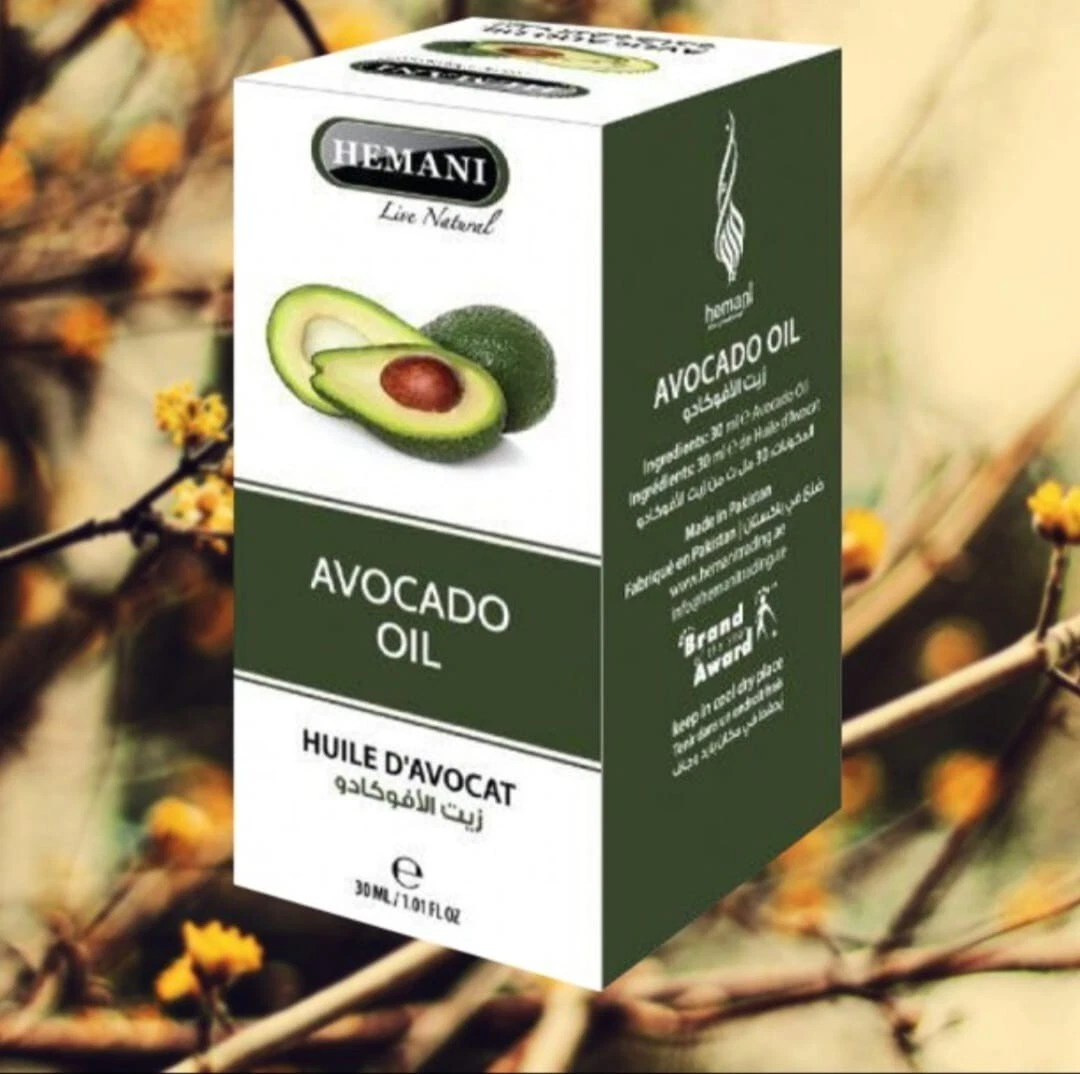 Avocado Oil 30ml Premium Multi-Purpose Oil for Hair, Skin & Massage x12