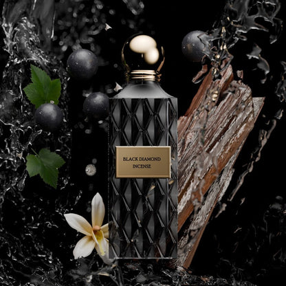 Black Diamond Incense Eau de Parfum 150ml Ibrahim Al Qurashi