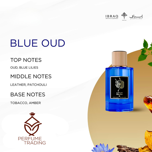 Blue Oud Eau de Parfum 100ml Ibraheem Al Qurashi
