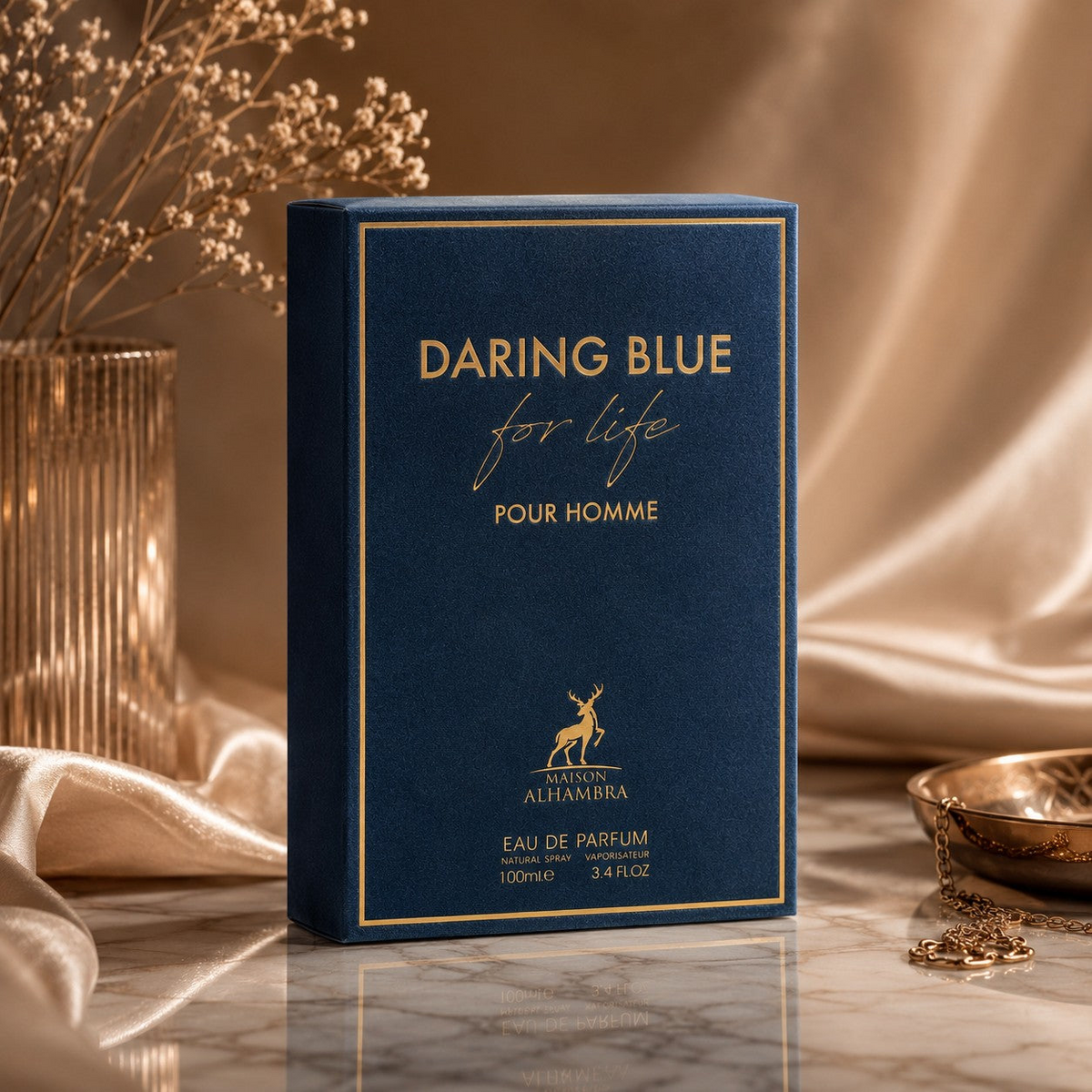 Daring Blue For Life Eau de Parfum 100ml Maison Alhambra